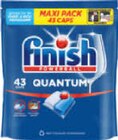 Geschirrspültabs Quantum Angebote von Finish bei Netto Marken-Discount Remscheid für 7,99 €
