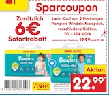 Pampers Windeln Maxipack Angebote von Pampers bei Netto Marken-Discount Wilhelmshaven für 19,99 €