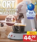 Original Eco Kaffeepadmaschine Angebote von Senseo bei Netto Marken-Discount Frechen für 44,99 €