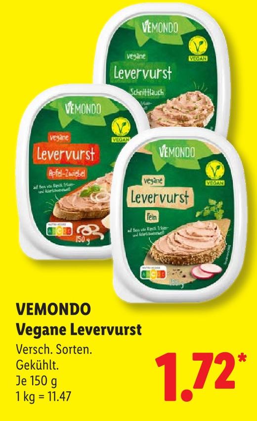 Vegane Leberwurst Schnittlauch