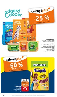 Promo Croquettes Chien dans le catalogue Colruyt du moment à la page 20