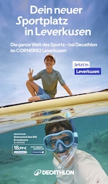 Decathlon Prospekt für Dormagen: "Dein neuer Sportplatz in Leverkusen", 20 Seiten, 02.07.2026 - 12.08.2026
