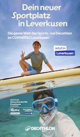 Decathlon Sportgeschäfte Prospekt der aktuellen Woche mit 20 Seiten, gültig von 02.07.2026 bis 12.08.2026, in Bergisch Gladbach und Umgebung Aktueller Decathlon Sportgeschäfte Prospekt in Bergisch Gladbach und Umgebung, "Dein neuer Sportplatz in Leverkusen" mit 20 Seiten, 02.07.2026 - 12.08.2026