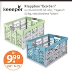 Klappbox Eco Ben von keeper im aktuellen V-Markt Prospekt für 9,99 €