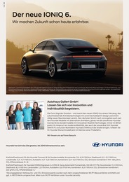 Werkstatt & Auto Prospekt von Hyundai Mörfelden-Walldorf Hyundai Prospekt: "Der neue IONIQ 6", 8 Seiten, 15.11.2022 - 13.12.2022