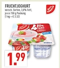 Marktkauf Delbrück - 4 für uns Fruchtjoghurt Erdbeere Angebot im Prospekt 4 für uns Fruchtjoghurt Erdbeere bei Marktkauf im Delbrück Prospekt für 1,99 €