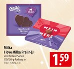 Milka I love Milka Pralinés Angebote bei famila Nordost Langenhagen für 1,59 €