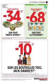 Whisky Angebote im Prospekt "-50% DE REMISE IMMÉDIATE SUR LE 2ÈME" von Intermarché auf Seite 5