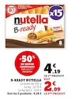 B-ready Nutella en promo chez Super U Perpignan à 2,09 €