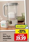 Glas-Tischwasserfilter von BRITA im aktuellen Lidl Prospekt für 39,99 €