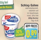 Schlag-Sahne im EDEKA Prospekt Schlag-Sahne im aktuellen EDEKA Prospekt für 0,89 €