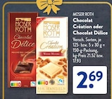 Chocolat Création von Moser Roth im aktuellen ALDI SÜD Prospekt für 2,69 €