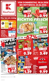 Kaufland Prospekt für Gangelt mit 56 Seiten Kaufland Prospekt für Gangelt: "Hier bin ich richtig", 56 Seiten, 18.06.2026 - 24.06.2026