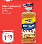 Sandwich im Angebot bei GLOBUS in Erftstadt Sandwich Angebote von Golden Toast bei GLOBUS Erftstadt für 1,99 €