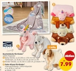 Kuscheldecke für Kinder oder Deko-Kissen für Kinder Angebote von HOME IDEAS Living bei Penny Nettetal für 7,99 €