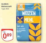 Weizenmehl Angebote von Globus bei GLOBUS Rostock für 0,89 €