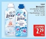 Weichspüler im Angebot bei Marktkauf in Leipzig Weichspüler Angebote von Lenor bei Marktkauf Leipzig für 2,29 €