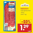 Edelsalami von Rügenwalder Mühle für 1,29 € bei Netto Marken-Discount im Angebot Edelsalami von Rügenwalder Mühle im aktuellen Netto Marken-Discount Prospekt
