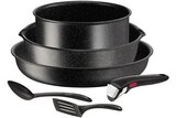 Batterie de cuisine Tefal Set 6 pieces Ingenio Black Stone - Tefal - Darty Batterie de cuisine Tefal Set 6 pieces Ingenio Black Stone - Tefal à 64,99 € dans le catalogue Darty