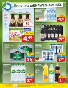 Bier im Netto Marken-Discount Prospekt "Aktuelle Angebote" mit 62 Seiten (Recklinghausen)