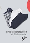 3 Paar Sneakersocken im aktuellen E center Prospekt
