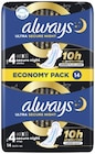 Serviettes hygiéniques - ALWAYS en promo chez Lidl Serviettes hygiéniques - ALWAYS dans le catalogue Lidl