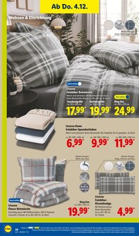 Bettwäsche im aktuellen Lidl Prospekt (Augsburg) Bettwäsche im Lidl Prospekt "LIDL LOHNT SICH" mit 68 Seiten (Augsburg)
