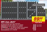 toom Baumarkt Kirchheim - Zaunelement Angebot im Prospekt Zaunelement bei toom Baumarkt im Kirchheim Prospekt für 44,99 €