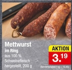 Aktuelles Mettwurst im Ring Angebot bei Zimmermann in Magdeburg ab 3,19 €