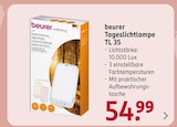 Tageslichtlampe TL 35 von beurer im aktuellen Rossmann Prospekt für 54,99 €