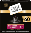 GDM CAFÉ CAPSULES CARTE NOIRE - CARTE NOIRE en promo chez Auchan Hypermarché Lens