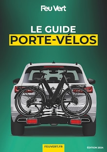 Prospectus Feu Vert en cours, "LE GUIDE PORTE-VÉLOS", page 1 sur 8