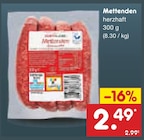 Aktuelle Hackfleisch Angebote bei Netto Marken-Discount in Koblenz Aktuelles Mettenden Angebot bei Netto Marken-Discount in Koblenz ab 2,49 €