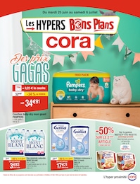 Catalogue Supermarchés Cora en cours à Grand Menil et alentours, Des prix GAGAS, 10 pages, 25/06/2024 - 06/07/2024