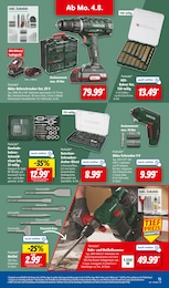 Akkuschrauber Angebot im aktuellen Lidl Prospekt auf Seite 23