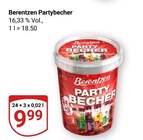 Partybecher Angebote von Berentzen bei GLOBUS Frankenthal für 9,99 €