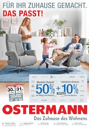 Ostermann Möbel & Einrichtung Prospekt der aktuellen Woche mit 11 Seiten, gültig von 10.10.2026 bis 30.10.2026, in Wuppertal und Umgebung Aktueller Ostermann Möbel & Einrichtung Prospekt in Wuppertal und Umgebung, "FÜR IHR ZUHAUSE GEMACHT. DAS PASST!" mit 11 Seiten, 10.10.2026 - 30.10.2026