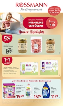 Rossmann Prospekt Online Exklusiv mit 6 Seiten
