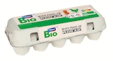 10 Œufs Frais Bio Volaé - Intermarché à 5,84 € dans le catalogue Intermarché Super