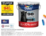 Peinture blanche* - Dulux Valentine en promo chez Castorama Bezons à 94,90 €