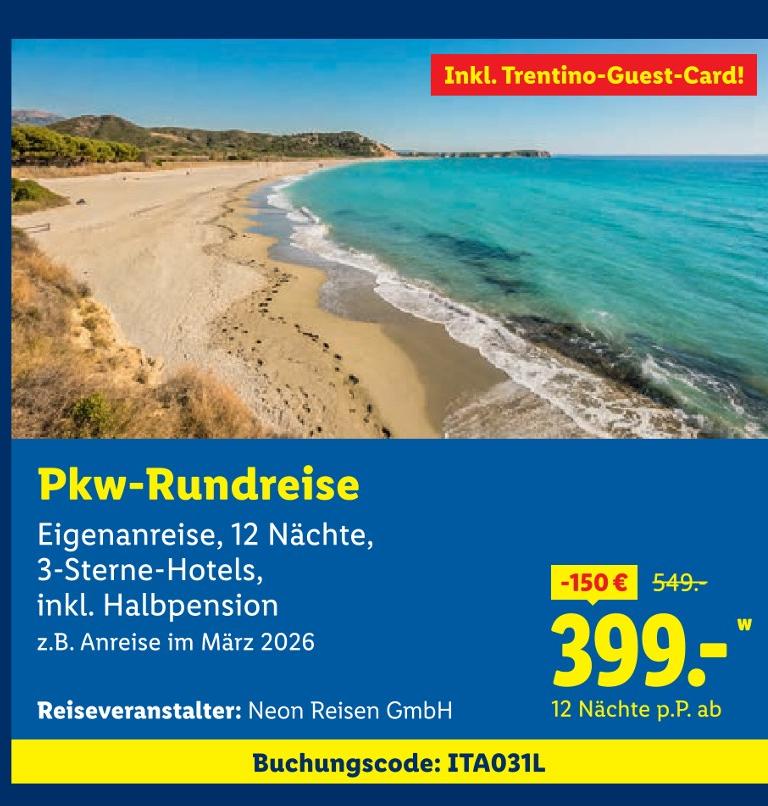 Pkw-Rundreise