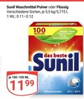 Aktuelle Waschmittel Angebote bei GLOBUS in Krefeld Aktuelles Waschmittel Pulver Angebot bei GLOBUS in Krefeld ab 11,99 €