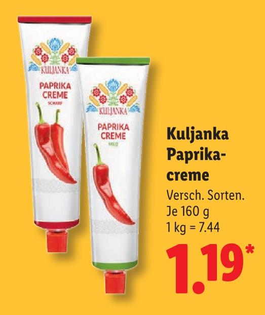 Paprika-Creme