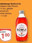 Aktuelles Bowle to Go Erdbeere Angebot bei GLOBUS in Braunschweig ab 1,00 €