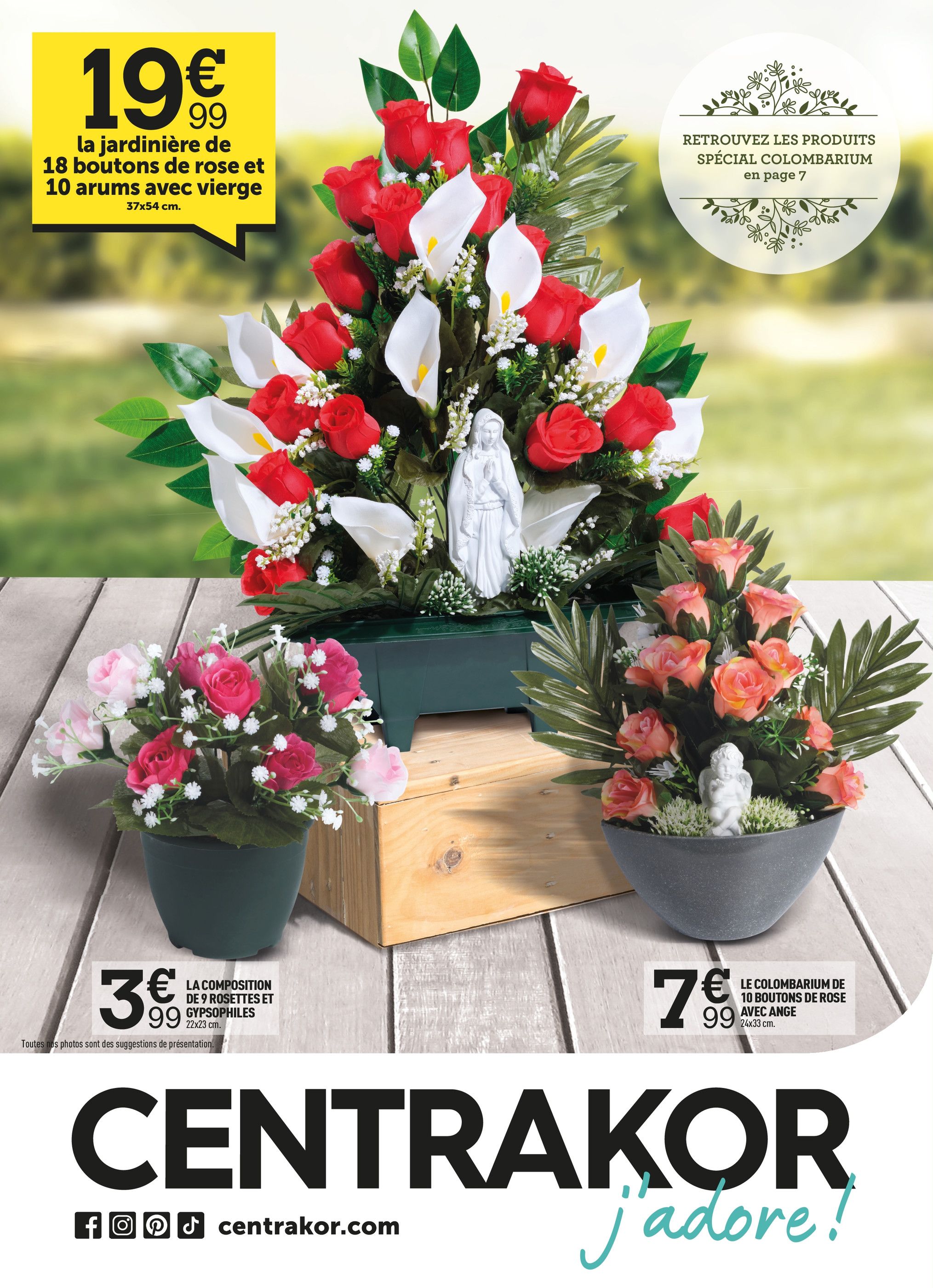Catalogue Centrakor à Cagnes-sur-Mer, avec 8 pages Prospectus Centrakor à Cagnes-sur-Mer, "Centrakor, j'adore !", 8 pages, 20/09/2021 - 03/10/2021