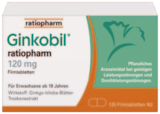 Ginkobil 120 mg Filmtabletten bei LINDA im Prospekt "" für 64,99 €