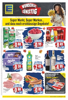 EDEKA Prospekt für Osterhofen, Niederbay mit 20 Seiten EDEKA Prospekt für Osterhofen, Niederbay: WUNSCHLOS GÜNSTIG, 20 Seiten, 17.10.2021 - 23.10.2021