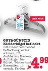 Kleiderbügel beflockt Angebote von GUT&GÜNSTIG bei E center Oberursel für 4,99 €