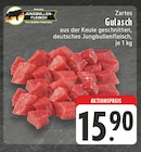 Zartes Gulasch Angebote von JUNGBULLEN-FLEISCH bei E center Velbert für 15,90 €