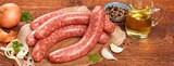 Grobe Bratwurst im REWE Prospekt Grobe Bratwurst von Eigene Herstellung im aktuellen REWE Prospekt für 0,88 €